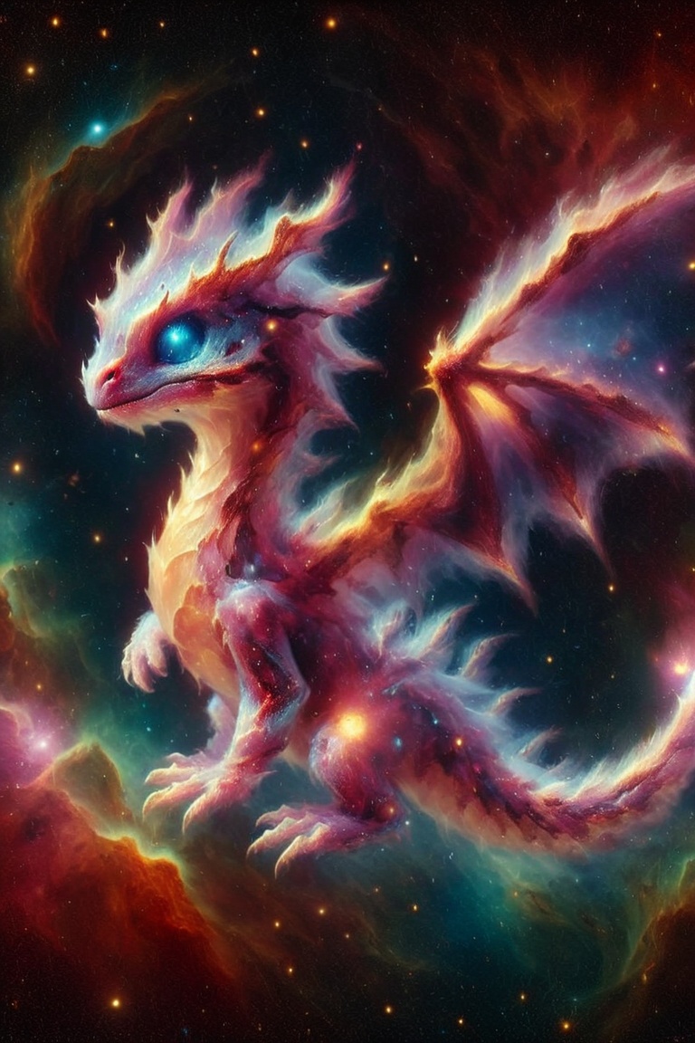 martius_nebula small dragon hatchling on Tensor.Art