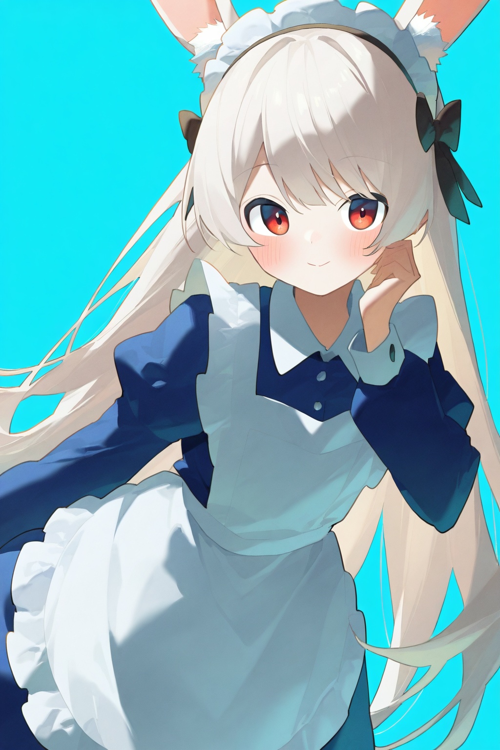 1girl,  solo,  maid on Tensor.Art