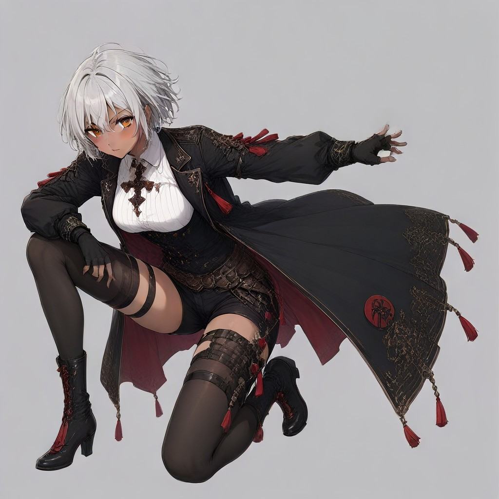 knmp057blackcoat,  1girl,  solo on Tensor.Art