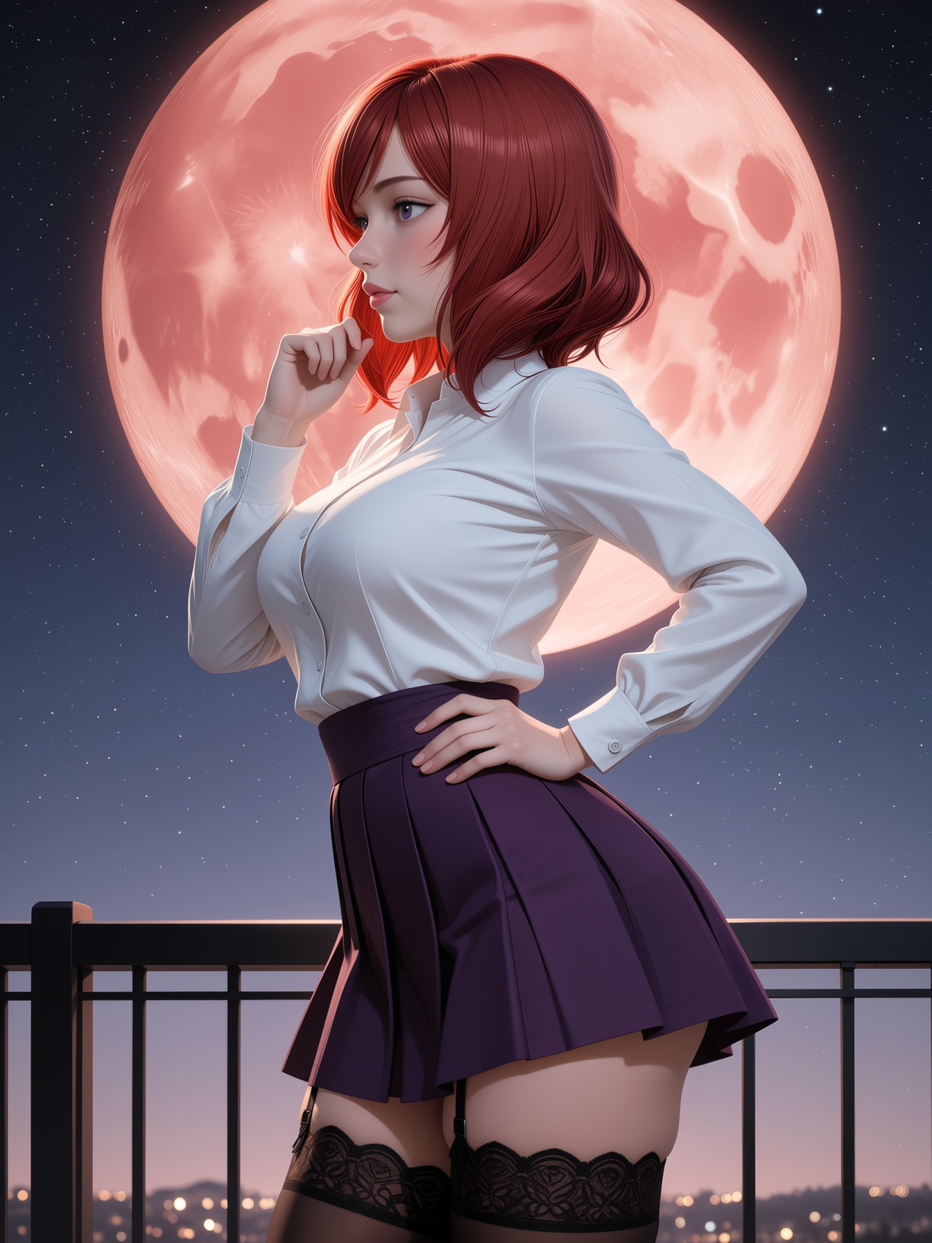 nishikino maki,  1girl,  solo on Tensor.Art