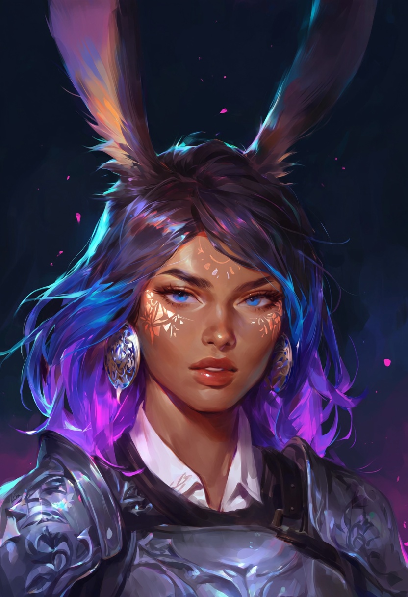 1girl,  animal ears,  solo on Tensor.Art