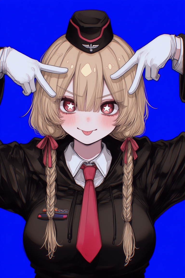 1girl,  blonde hair,  blush on Tensor.Art