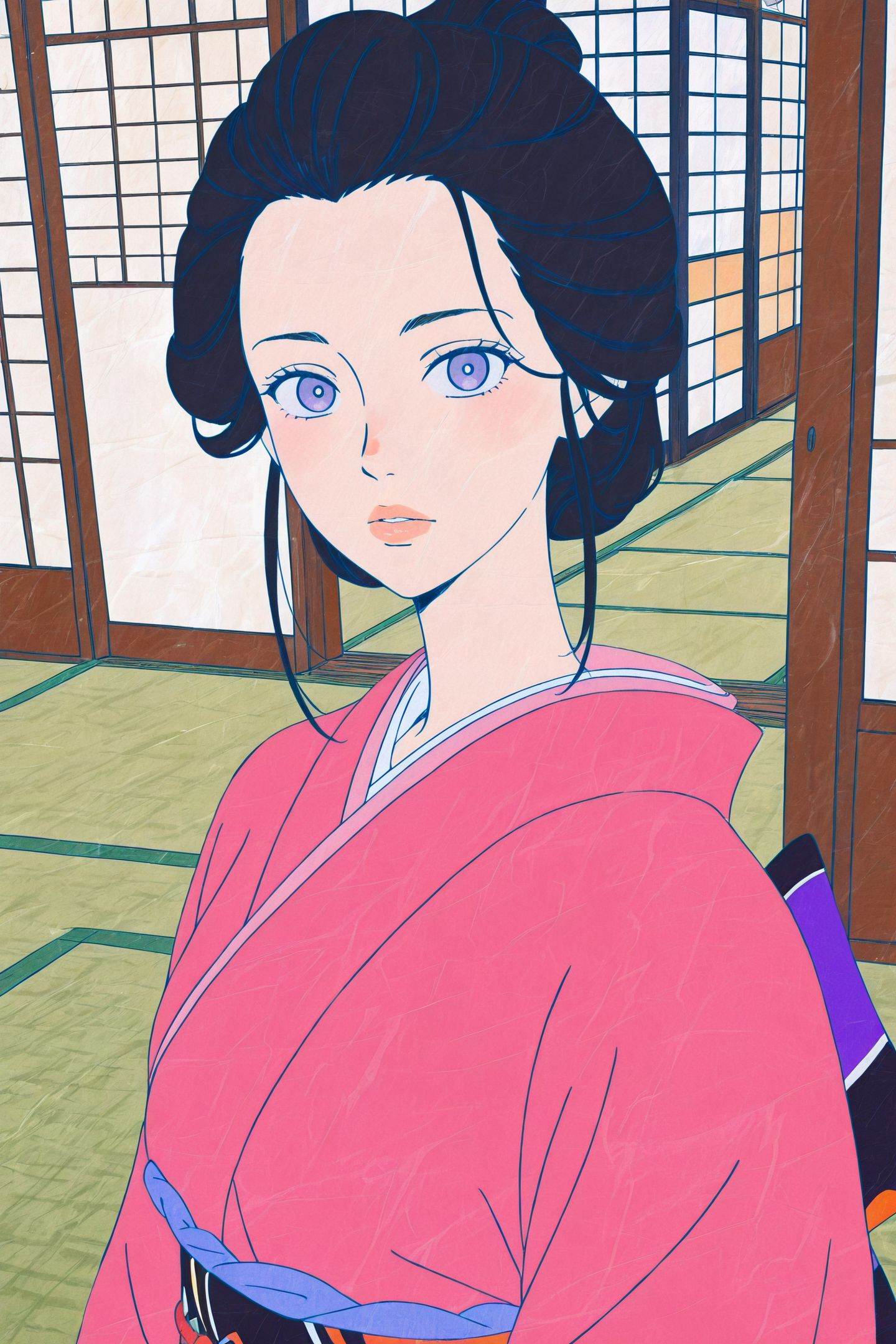 Movie 2024 Style,  1girl,  solo on Tensor.Art
