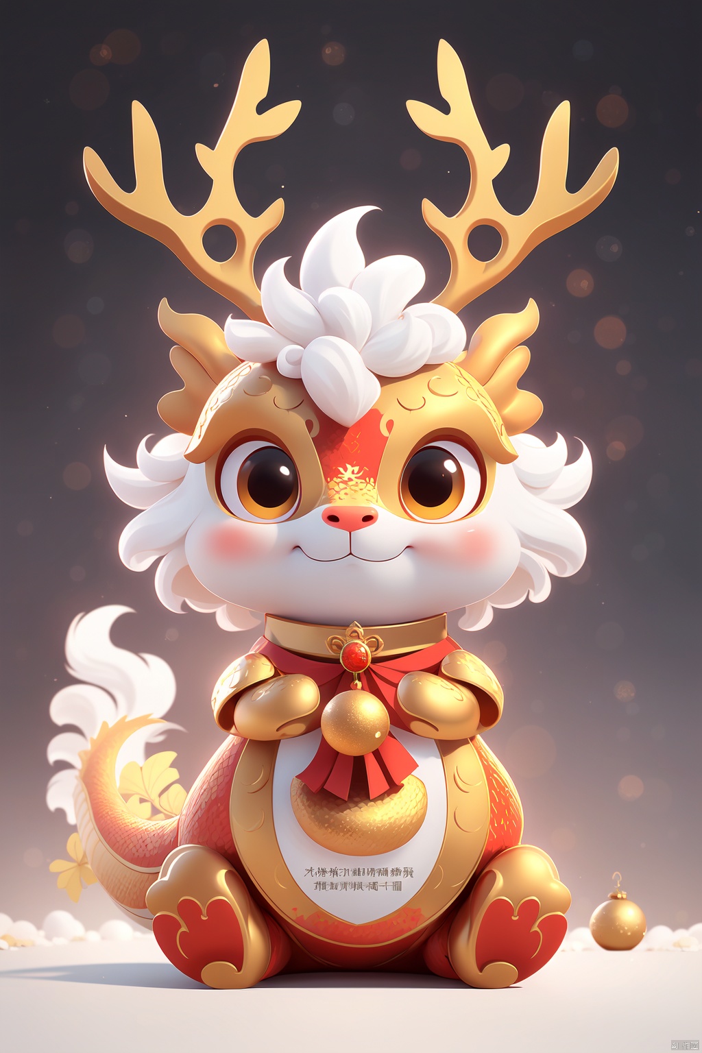 HTTP,  solo,  jewelry, full body, chibi, dragon,  scales,  looking at viewer, colored sclera,  dofas,  Phoenix_girl,  Buddhism , statue,  Christmas,  christmas, Antlers,  traditional chinese ink painting,  paper cut painting,  qianjin, black and white ink painting,<lora:EMS-86785-EMS:1.000000>,<lora:EMS-229883-EMS:0.800000>