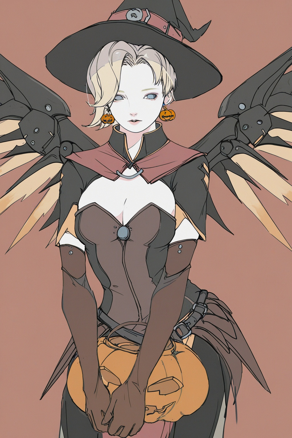 t1s10,  witch mercy,  overwatch on Tensor.Art