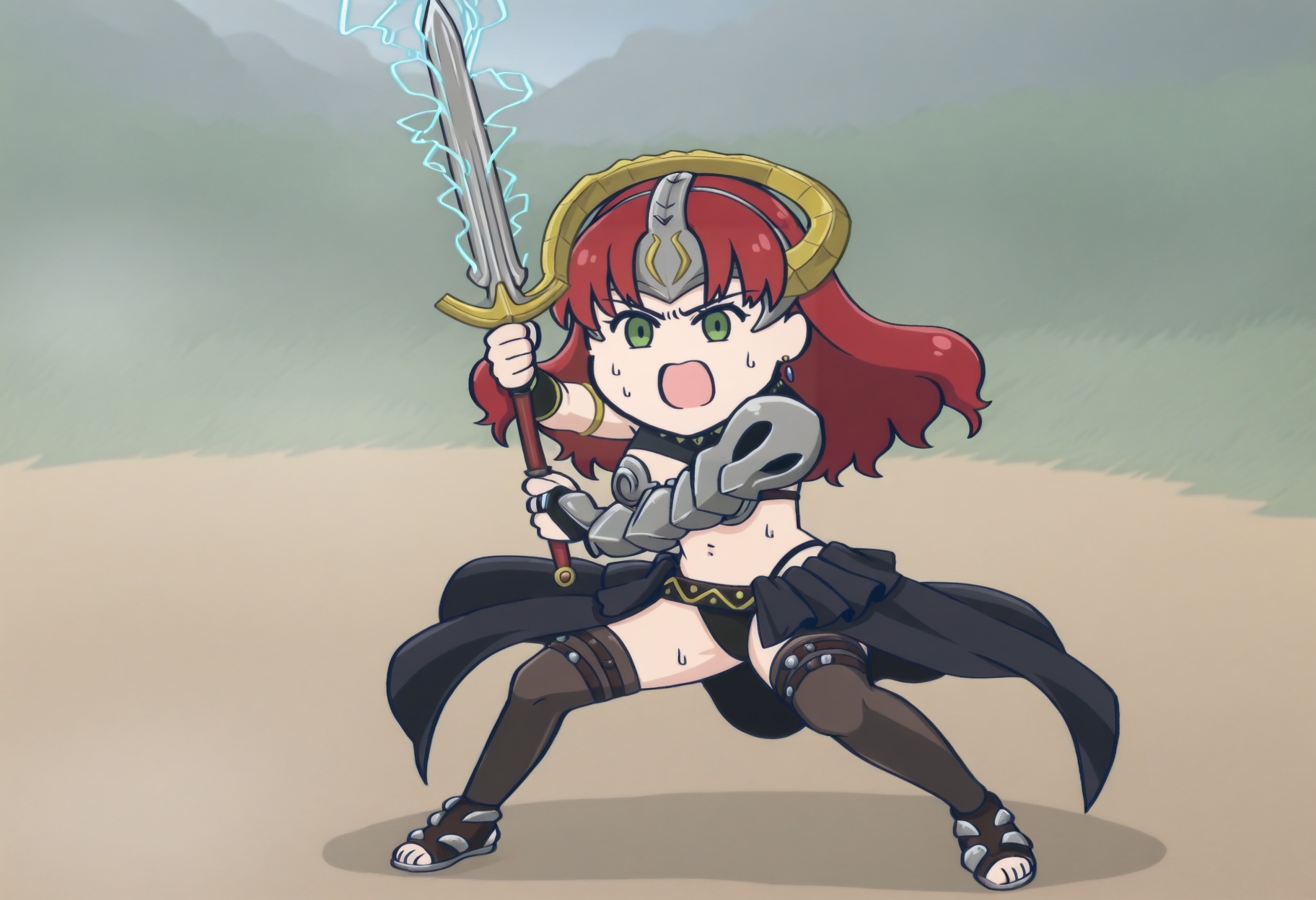 wakaranai,  chibi,  1girl on Tensor.Art