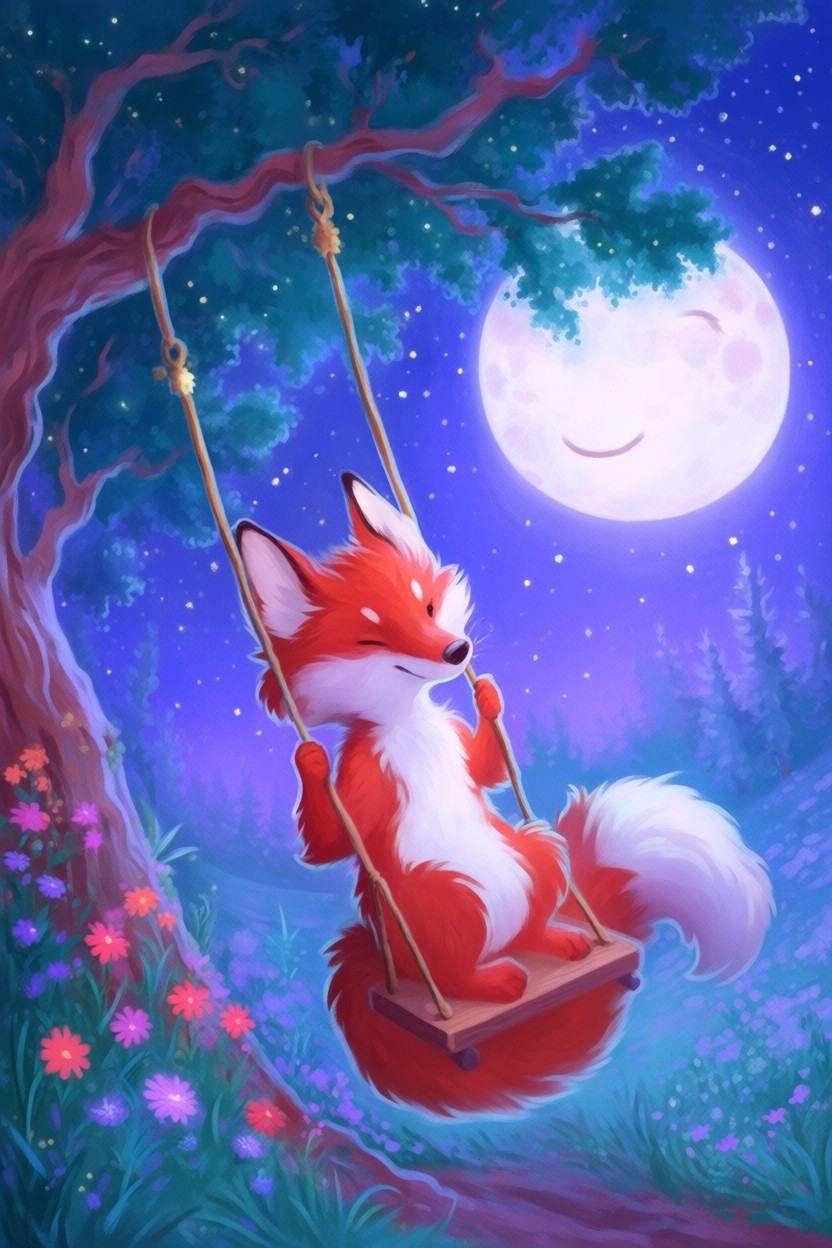 @himmis,  zy_fur,  A beautiful whimsical digital illustration in the comforting style of Himmis Art on Tensor.Art