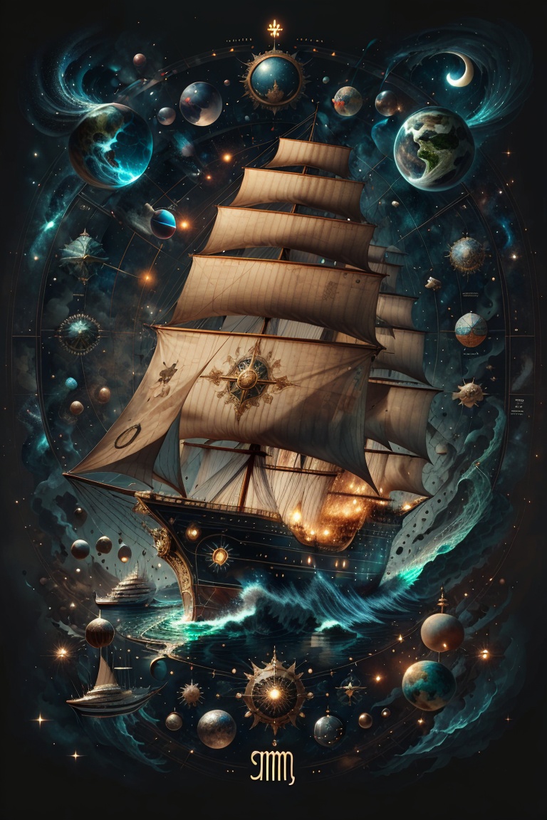 earthastrologystyle,  ship on Tensor.Art