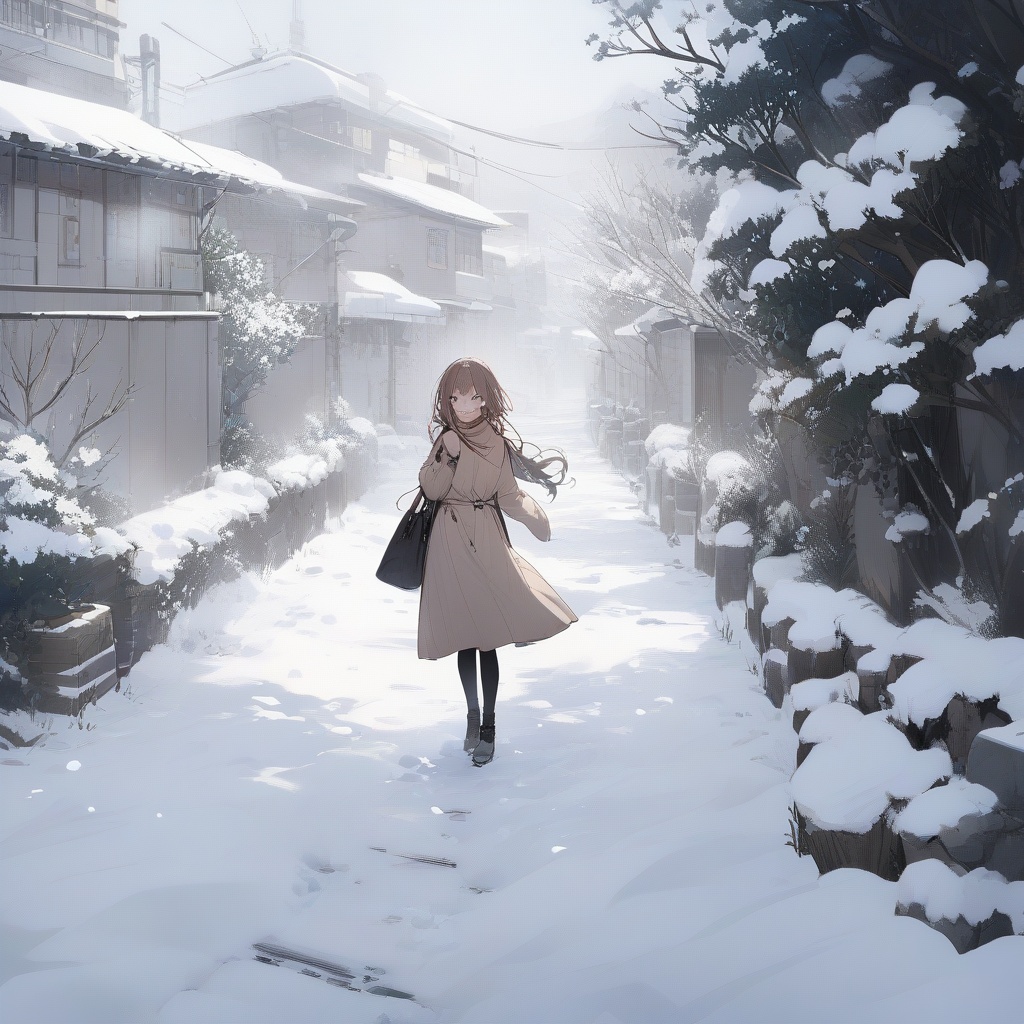 <lora:雪地:0.7>,snow