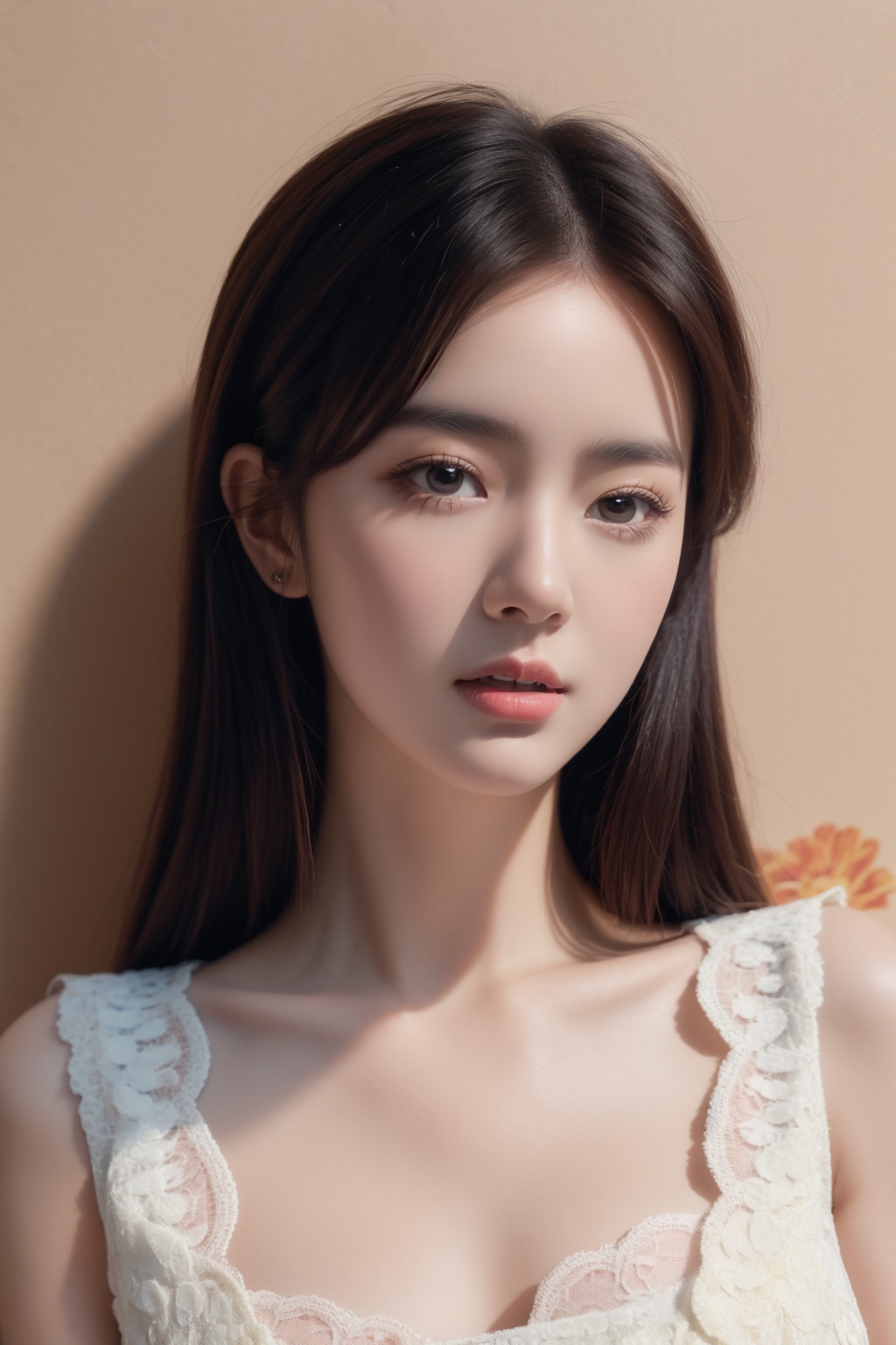 1girl,(best quality),((masterpiece)),(highres),original,rich details,perfect picture,8K,wallpaper,portrait,<lora:kong_真实增强_1_OUTS:1.2>,realistic,