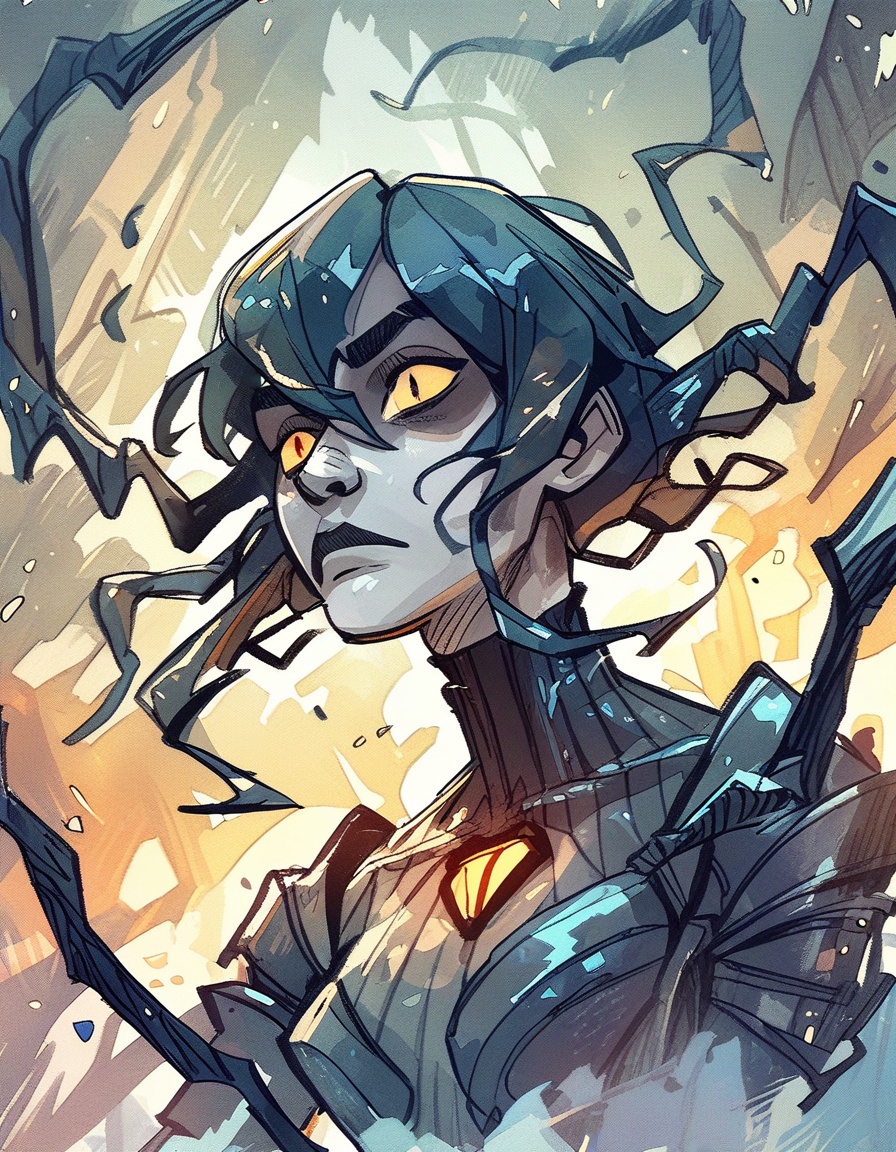 ncpy43 style Cassandra Cain from DC ,  score_9,  score_8_up on Tensor.Art