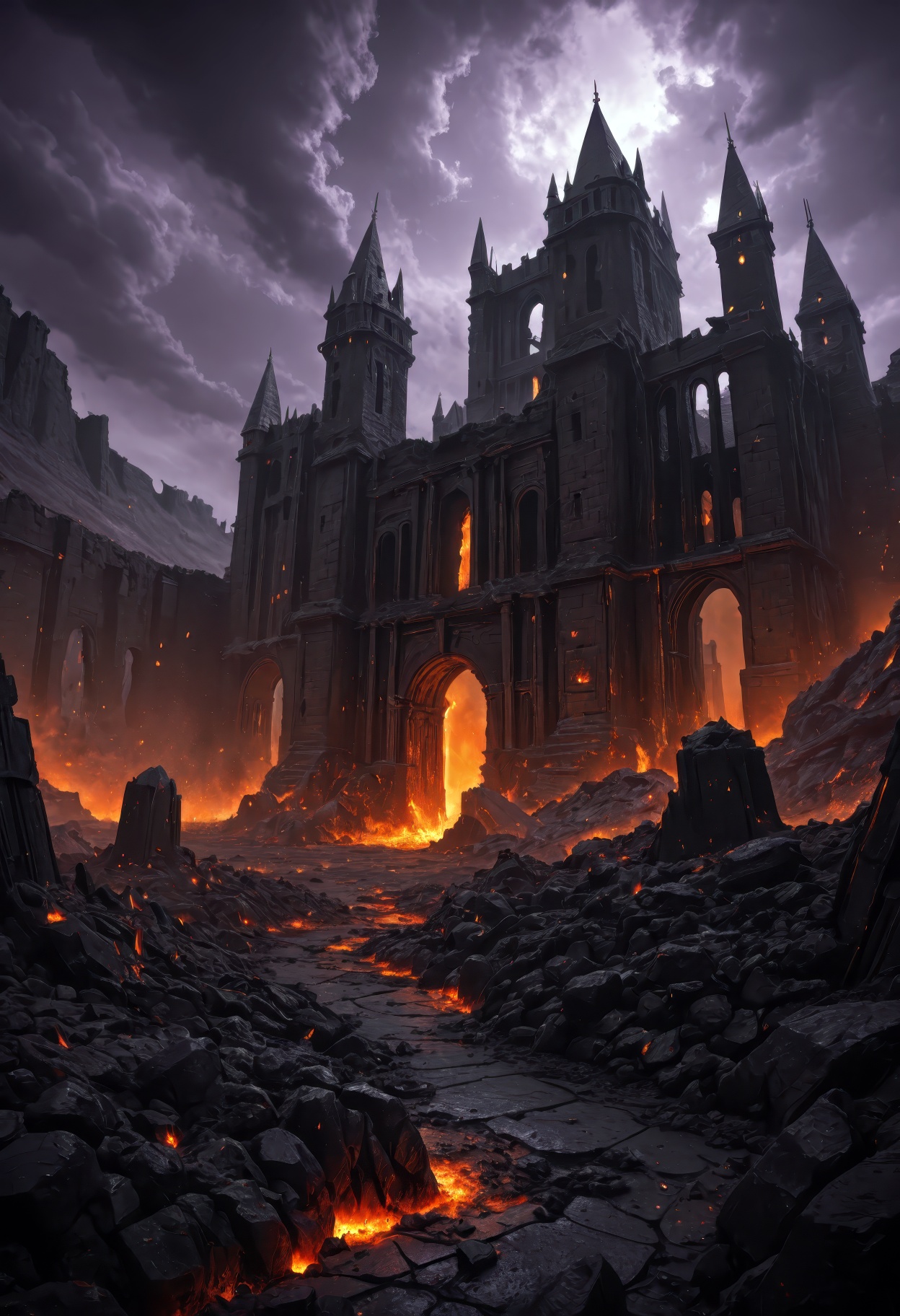 masterpiece,  best quality,  dark fantasy setting on Tensor.Art