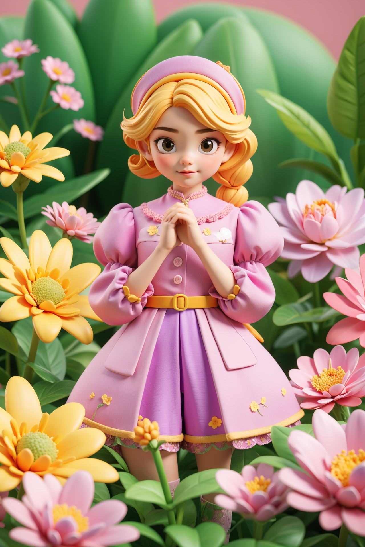 "Masterpiece, best quality, featuring 2 girls and 1 boy in a lush, impressionistic style floral garden. The girls are dressed in cute Lolita fashion, adorned with intricate floral patterns and delicate accessories, while the boy wears a charming, vintage-inspired outfit. They are captured in a cowboy shot, standing among blooming flowers with vibrant colors and detailed textures. The scene exudes an aesthetic beauty, with amazing quality and beautiful colors that highlight the harmonious blend of nature and fashion."