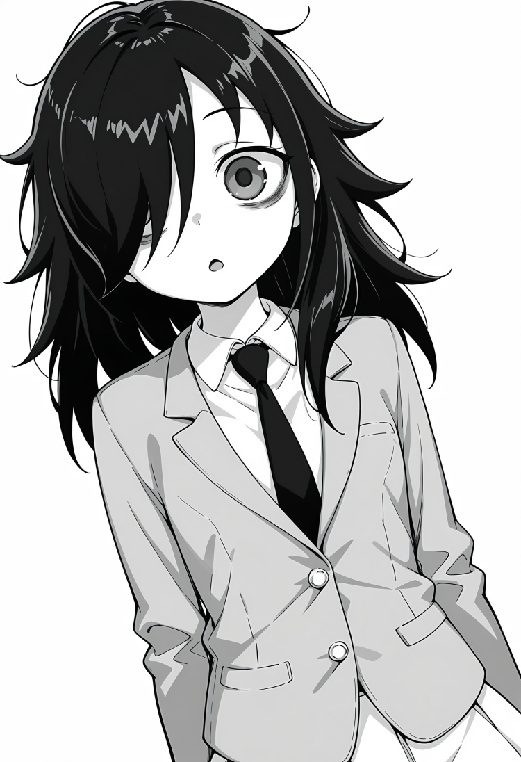 Tomoko Kuroki (黒木智子) - Watamote (わたモテ) [IL] by interfusor on Tensor.Art