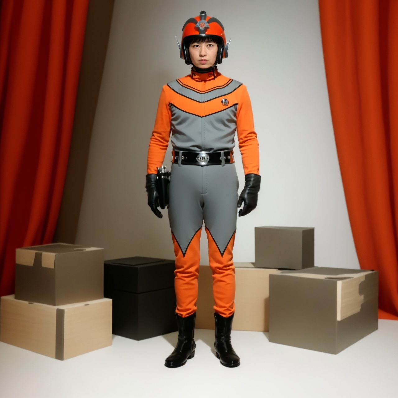 (masterpiece:1.3),(the best quality:1.2),(super fine illustrations:1.2),(Masterpiece),high quality,high detail,(white background:1.2),looking at viewer,(SOLO:1.4),outline,simple background,full body,<lora:tac-真人底模:0.8>, belt,logo,helmet,gloves,boots,uniform,pants,emblem,military uniform,armor,bodysuit,choker,belt pouch,jacket,collar,fingerless gloves,