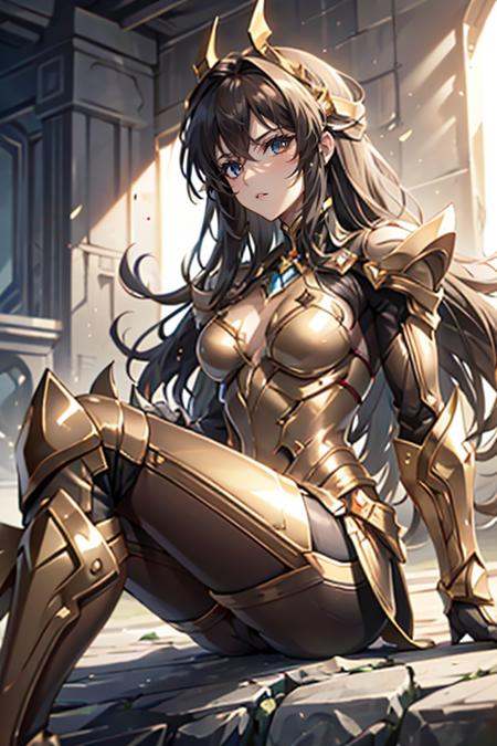 hxarmour,  1girl,  moutain on Tensor.Art