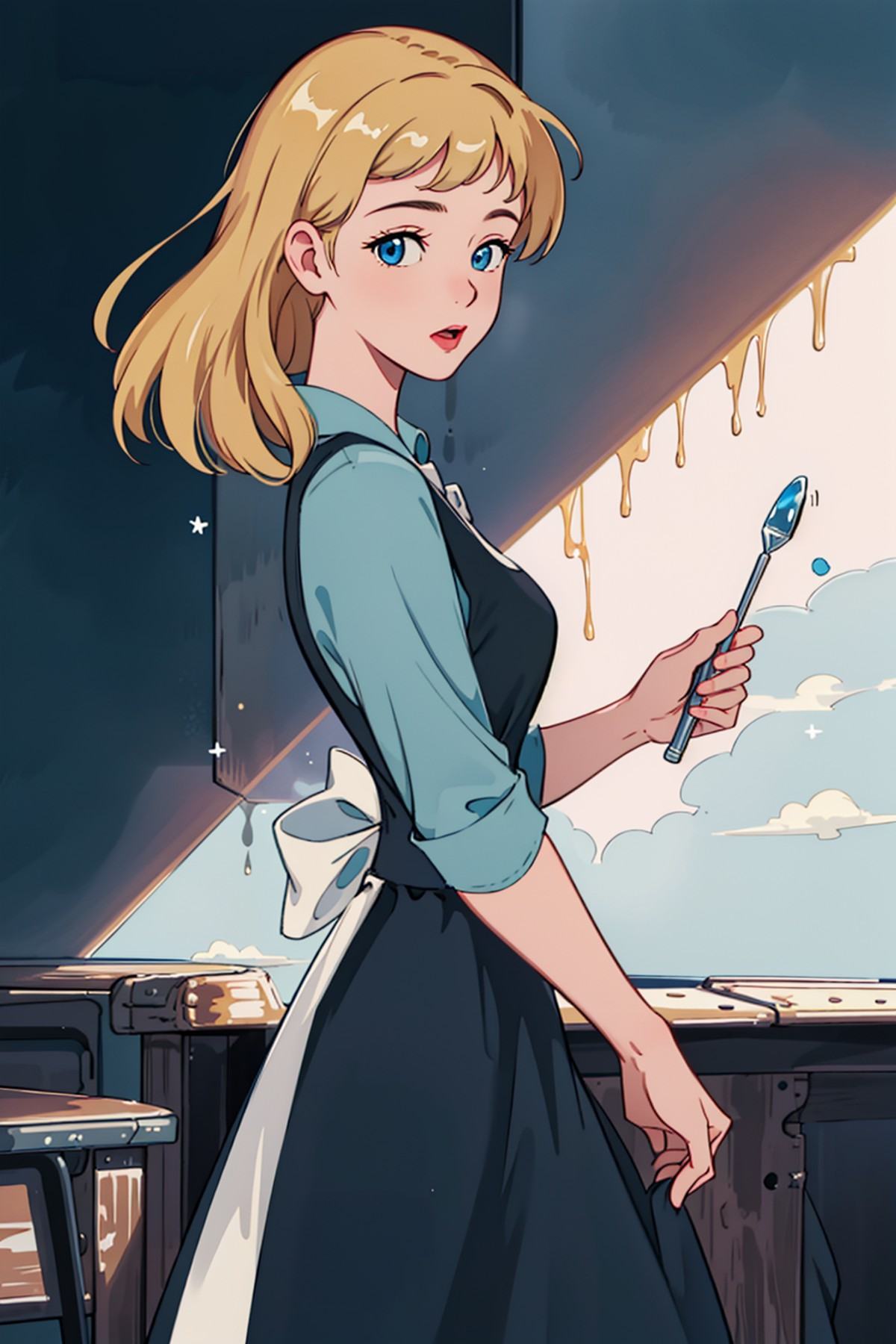 1girl,  woman,  cinderella on Tensor.Art