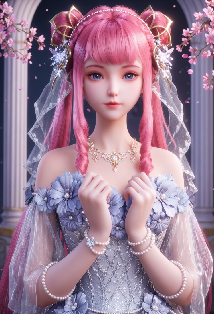 陈樱儿婚服-国漫-Illustrious光辉 by 云落 on Tensor.Art