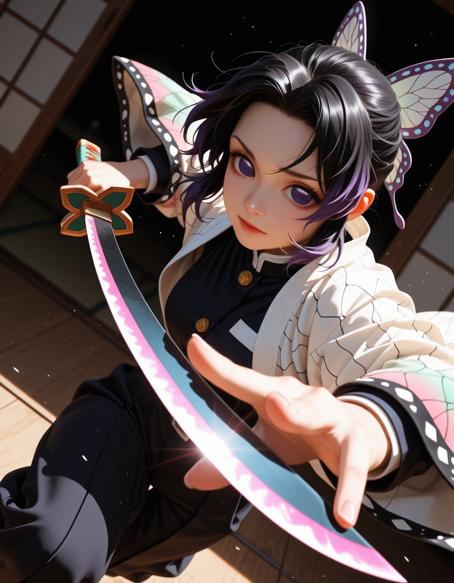 kimetsu_no_yaiba,  kochou shinobu,  kimetsu no yaiba on Tensor.Art