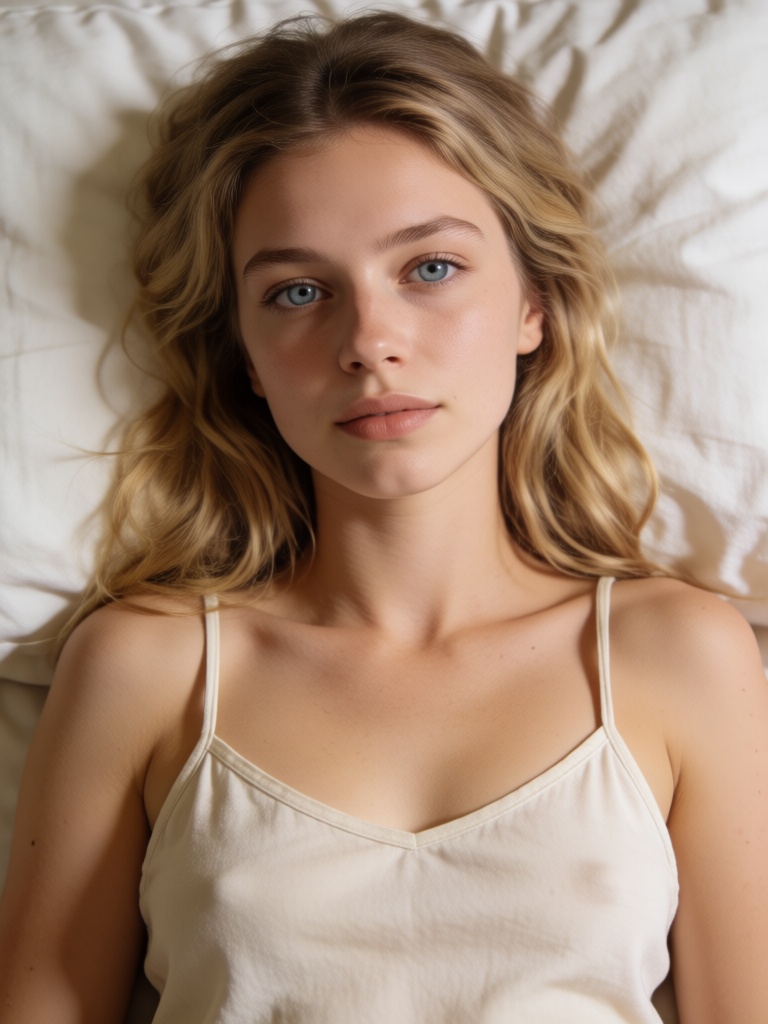 a young woman,  medium breasts,  upper body on Tensor.Art