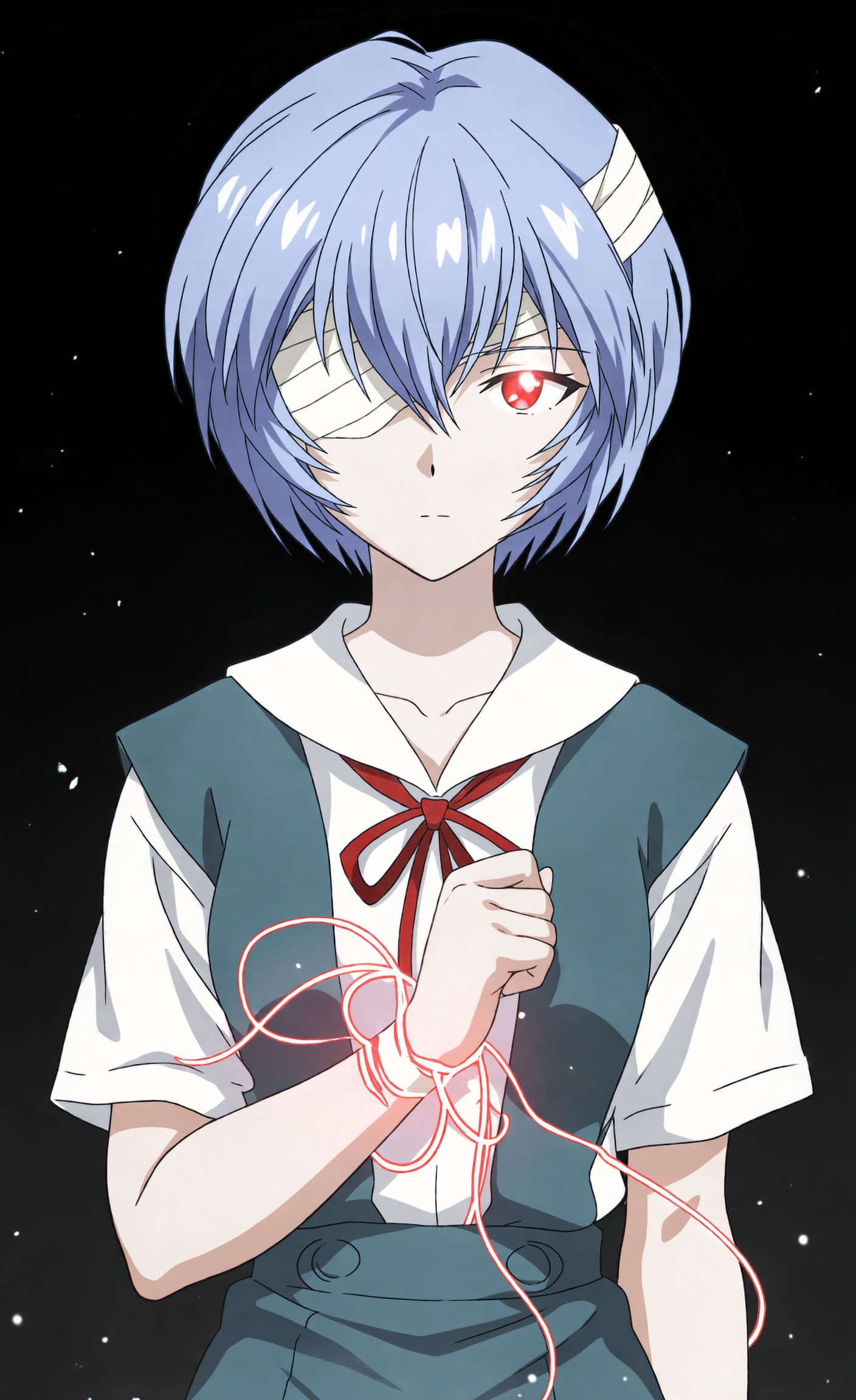 1girl,  ayanami rei,  neon genesis evangelion on Tensor.Art