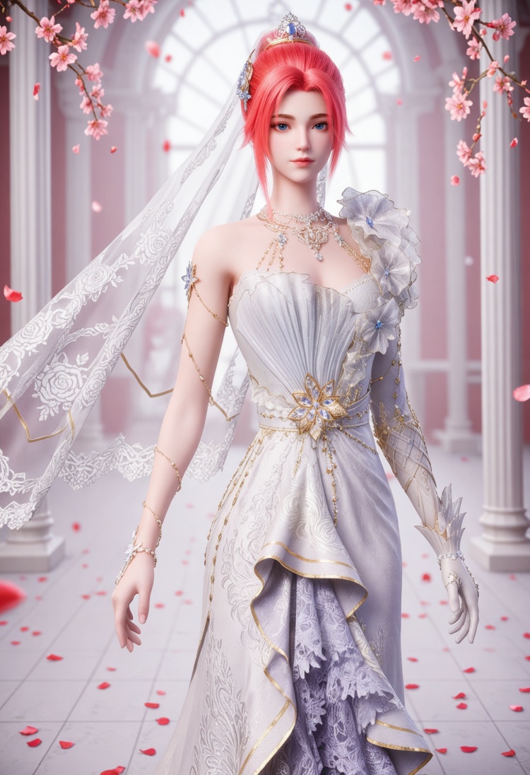 李馨婚服-国漫-Illustrious光辉 by 云落 on Tensor.Art