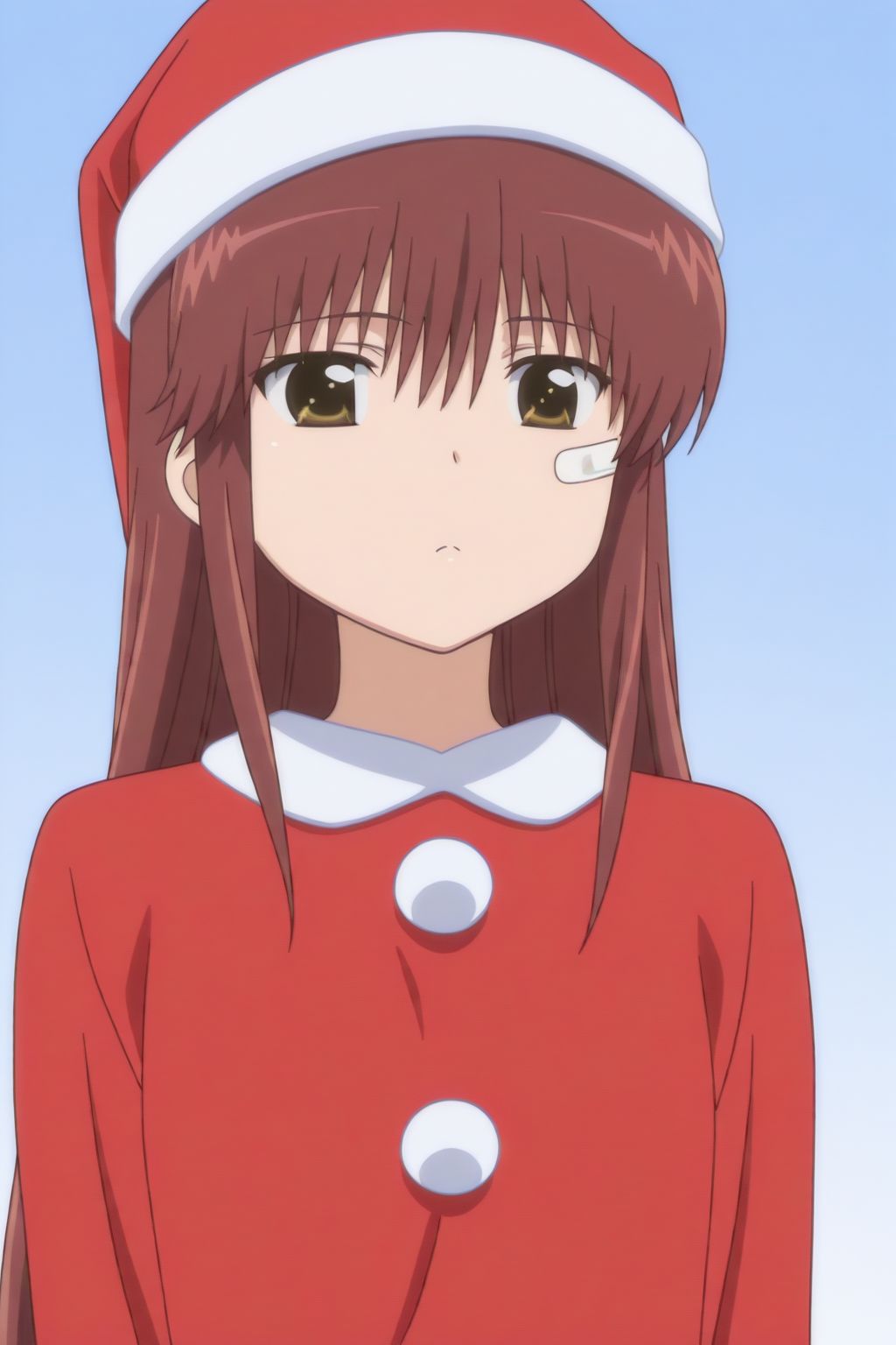 Riko Suminoe,  bandaid,  hat on Tensor.Art