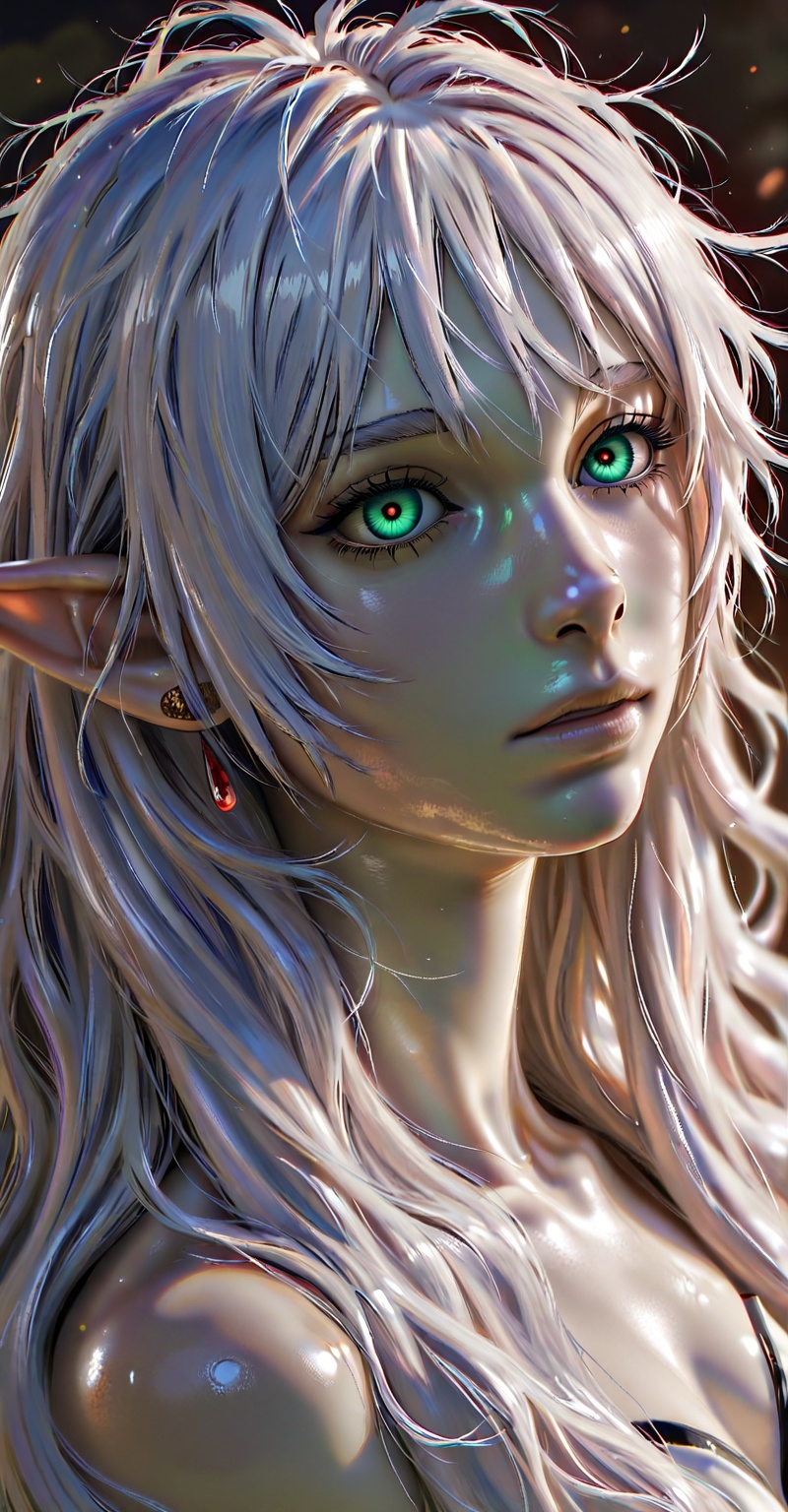 [[[1girl:1.2]]],  [[dark blue eyes:0.5]],  natural glowing skin on Tensor.Art