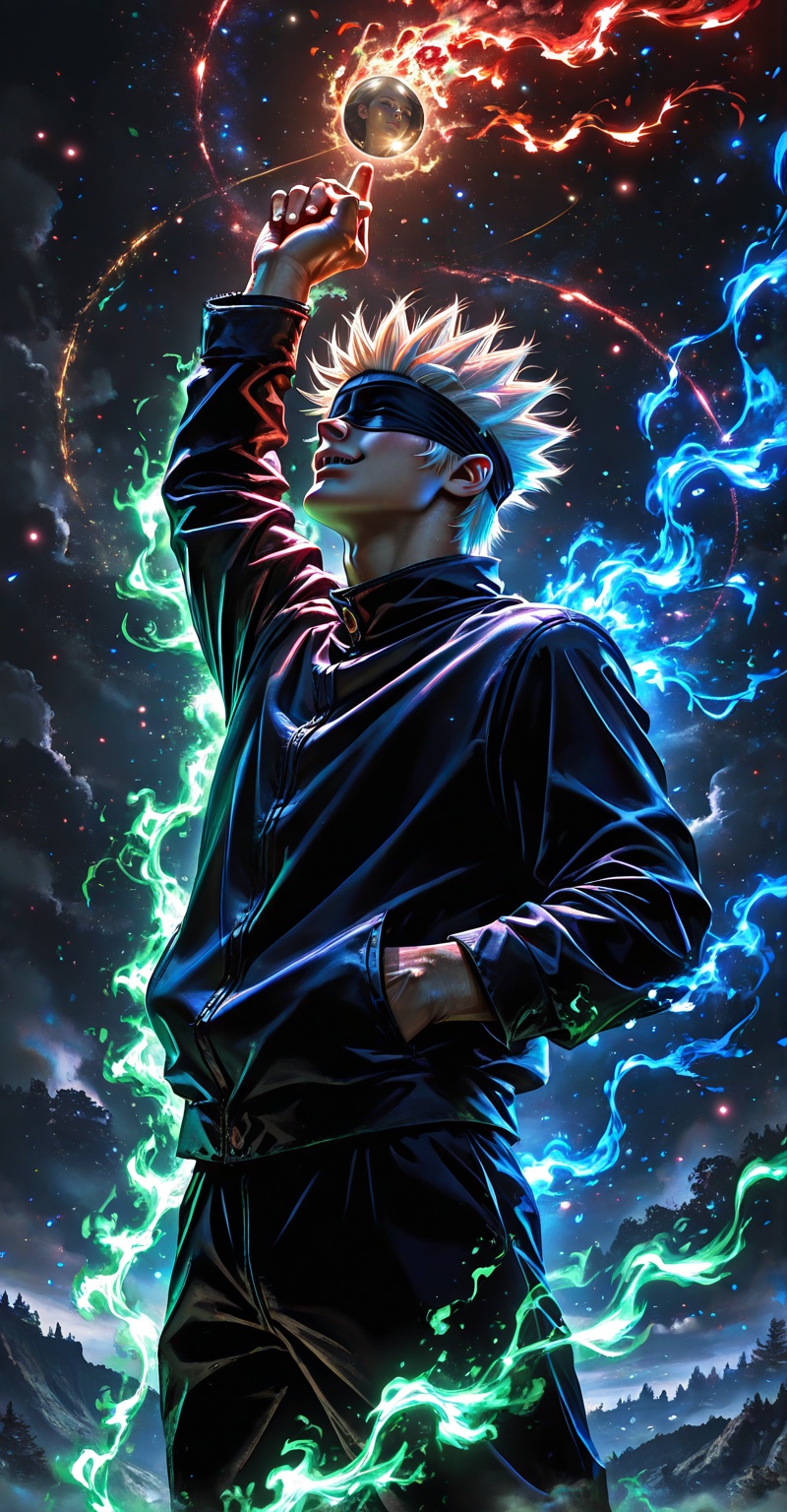 1boy,  neon,  masterpiece on Tensor.Art