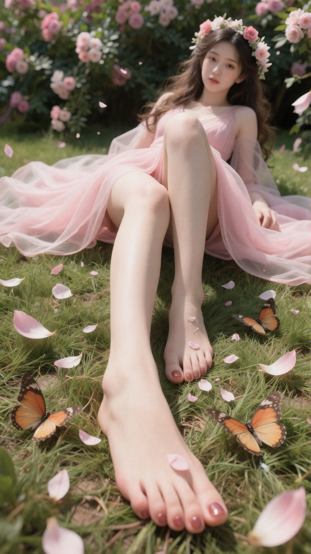 绝美的花神少女,  17 岁,  面容娇俏 on Tensor.Art