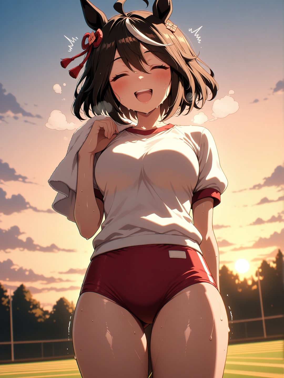 1girl,  solo,  blush on Tensor.Art