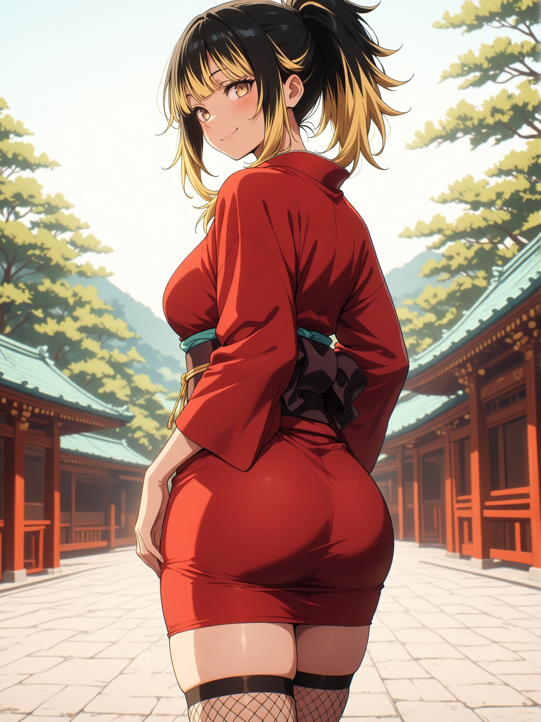1girl,  japanese clothes,  solo on Tensor.Art