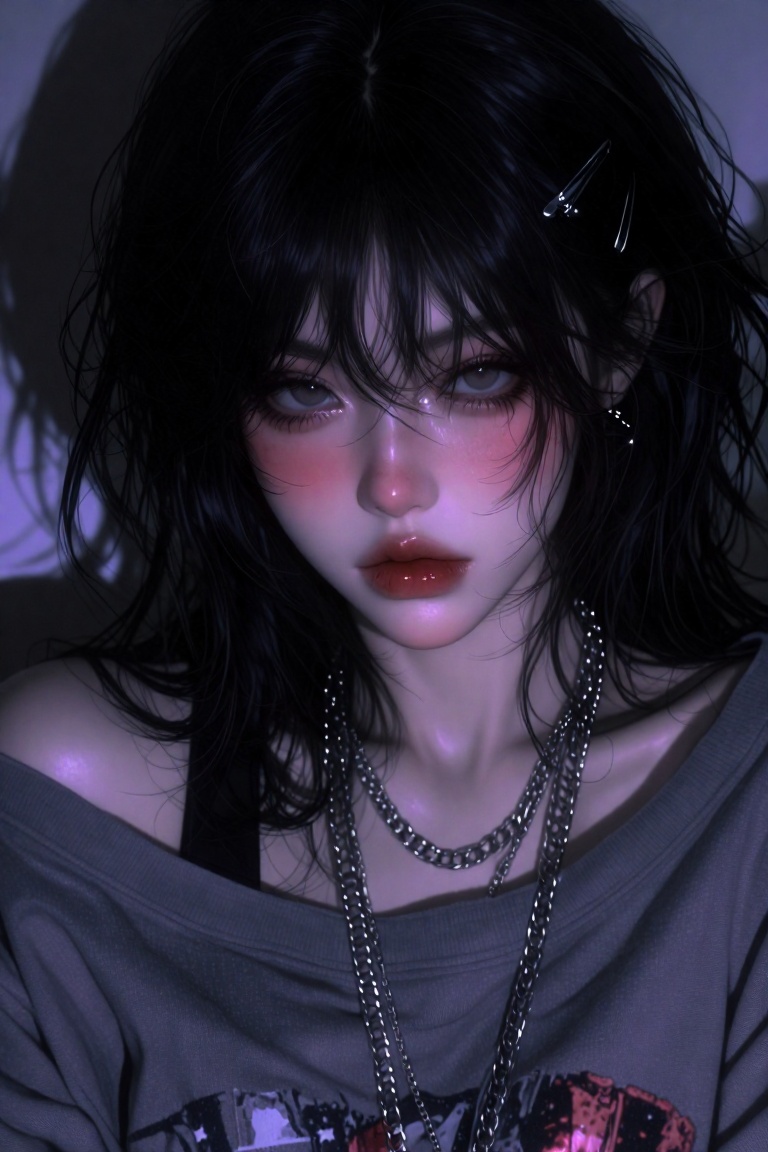 1girl,  solo,  close-up portrait on Tensor.Art