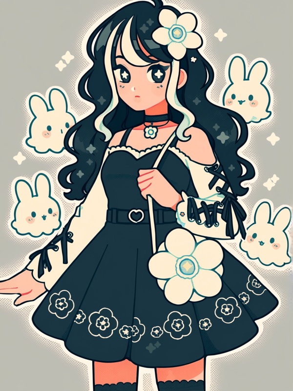 b8b0,  sparkle,  1girl on Tensor.Art