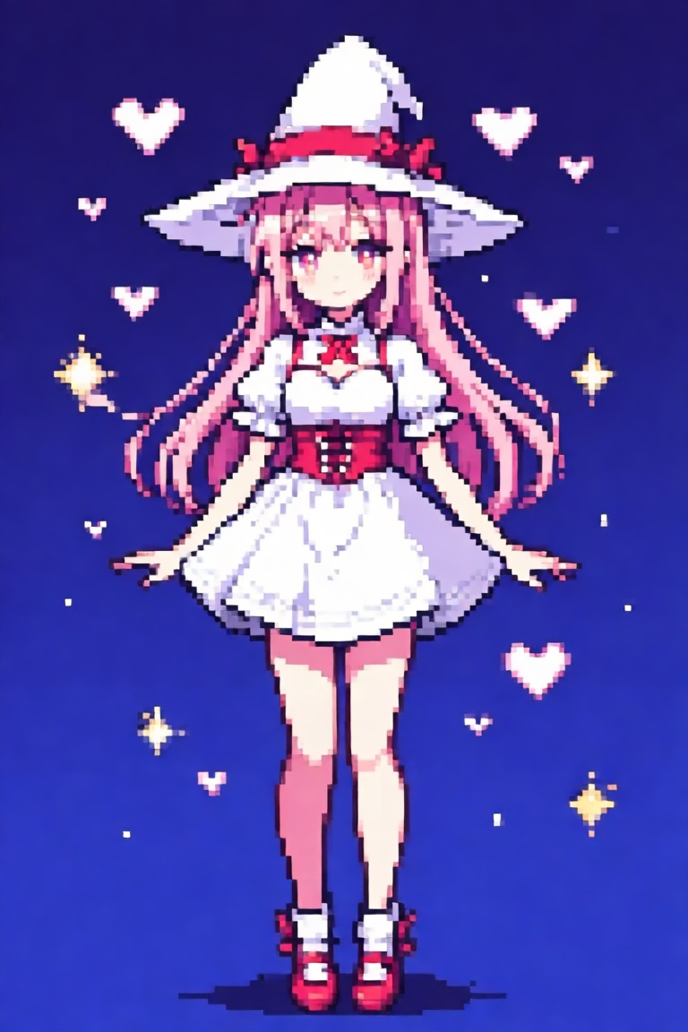 Game retro,  pixel 16-bit,  1girl on Tensor.Art