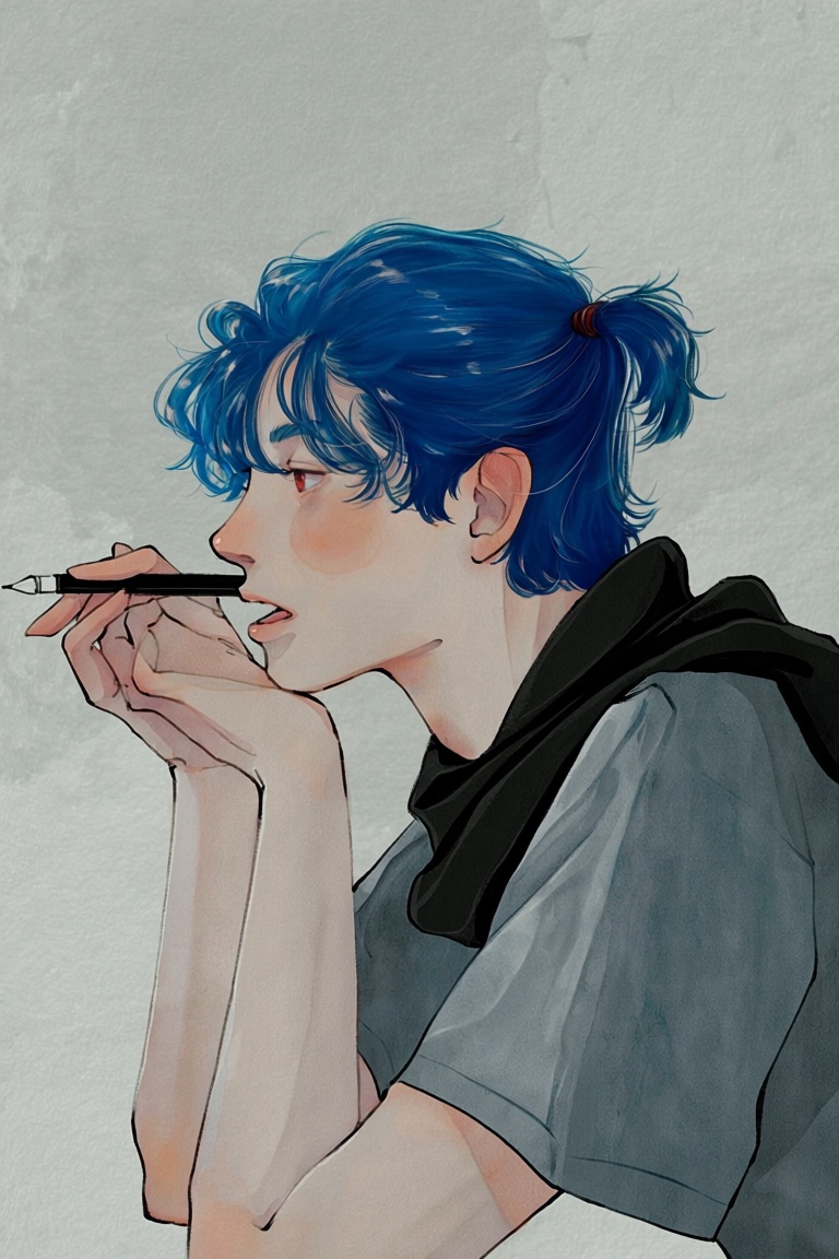 lees,  solo,  1boy on Tensor.Art