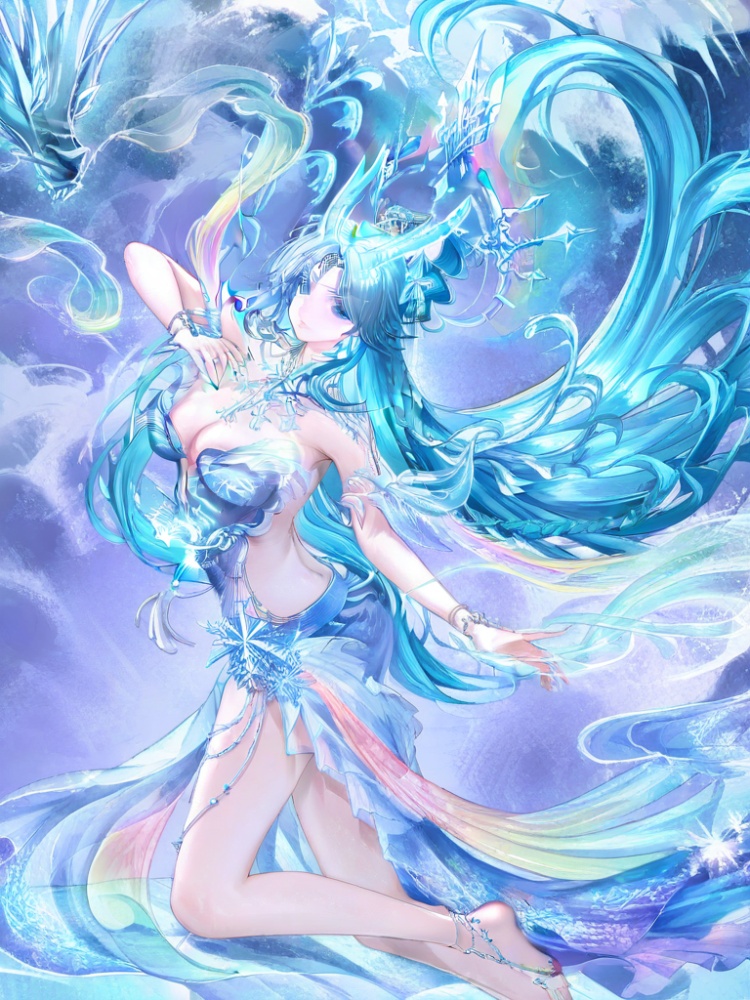 奥奇传说冰魄神女 by 果核中的宇宙(大号) on Tensor.Art