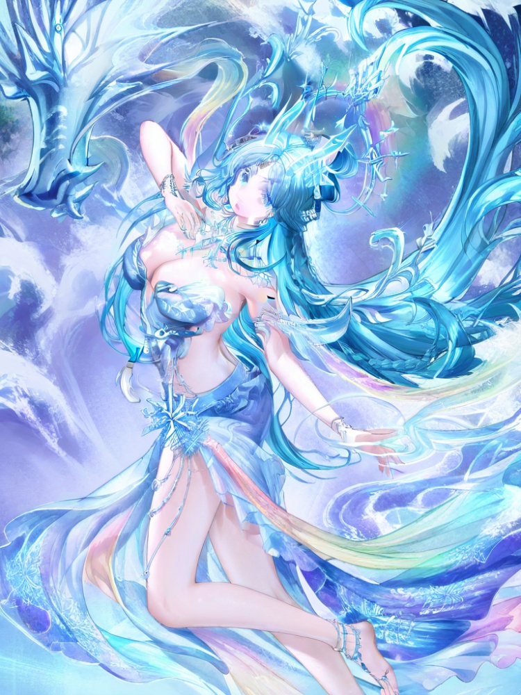 奥奇传说冰魄神女 by 果核中的宇宙(大号) on Tensor.Art