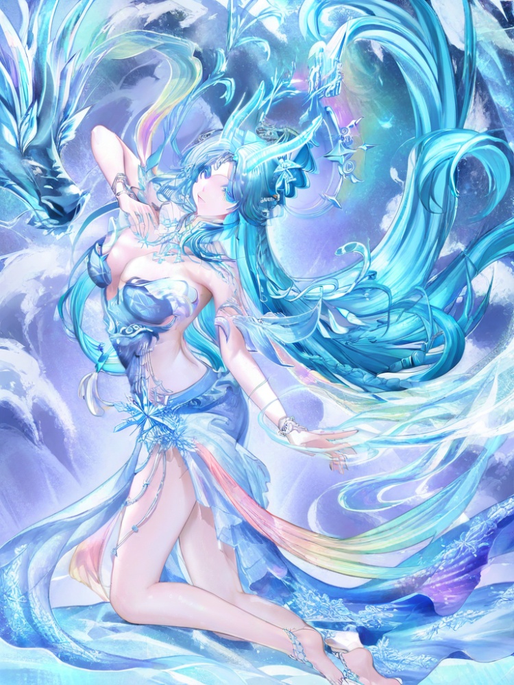奥奇传说冰魄神女 by 果核中的宇宙(大号) on Tensor.Art
