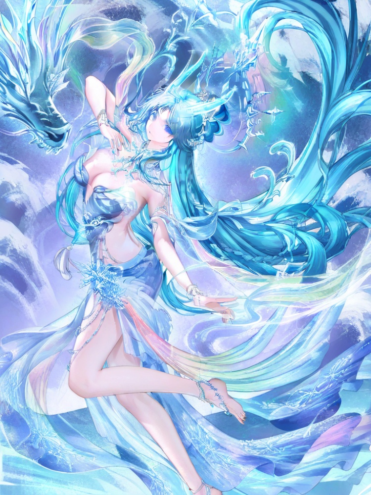 奥奇传说冰魄神女 by 果核中的宇宙(大号) on Tensor.Art