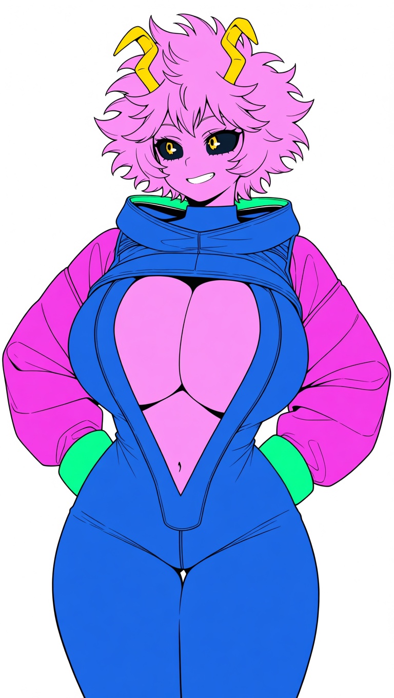 1girl,  ashido mina,  boku no hero academia on Tensor.Art