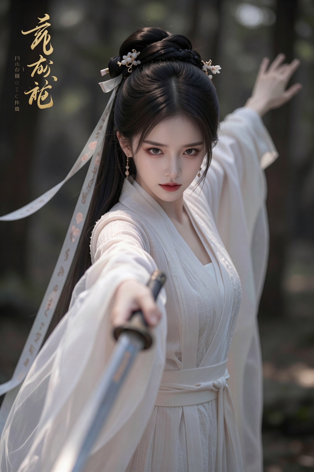 林中,  御姐,  身材苗條 by 剑舞轻风 on Tensor.Art