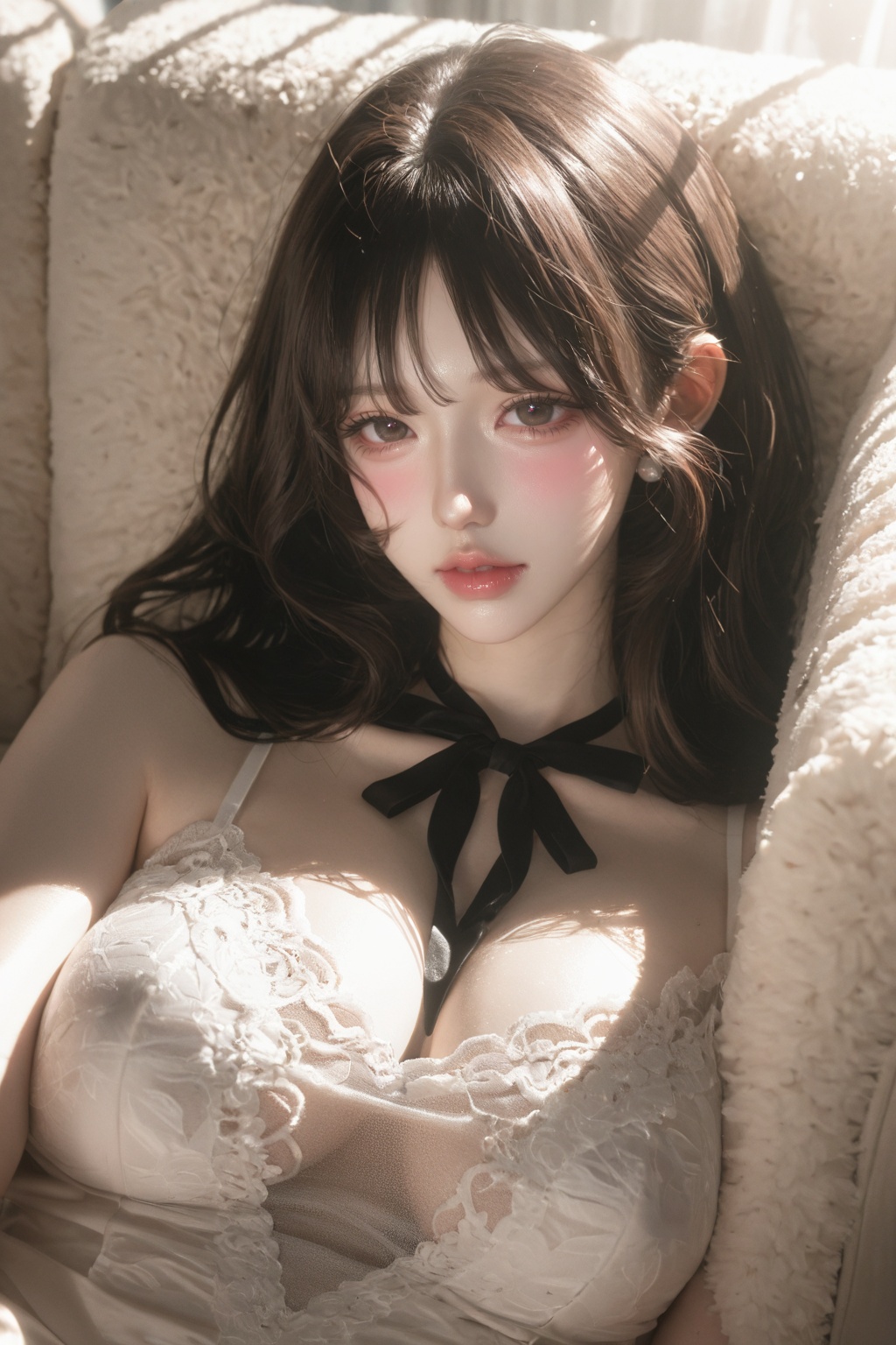 one woman,  *****,  ultra beautiful doll-like girl on Tensor.Art