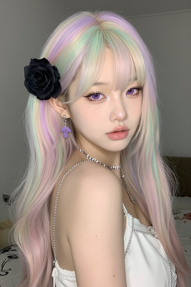 1girl,  solo,  long hair on Tensor.Art