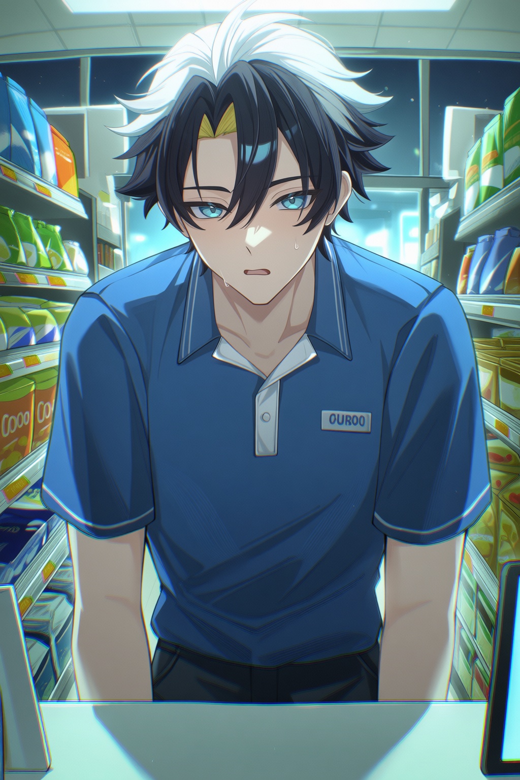 @BOBO_qiuqiu,  mature 1boy,  male focus on Tensor.Art