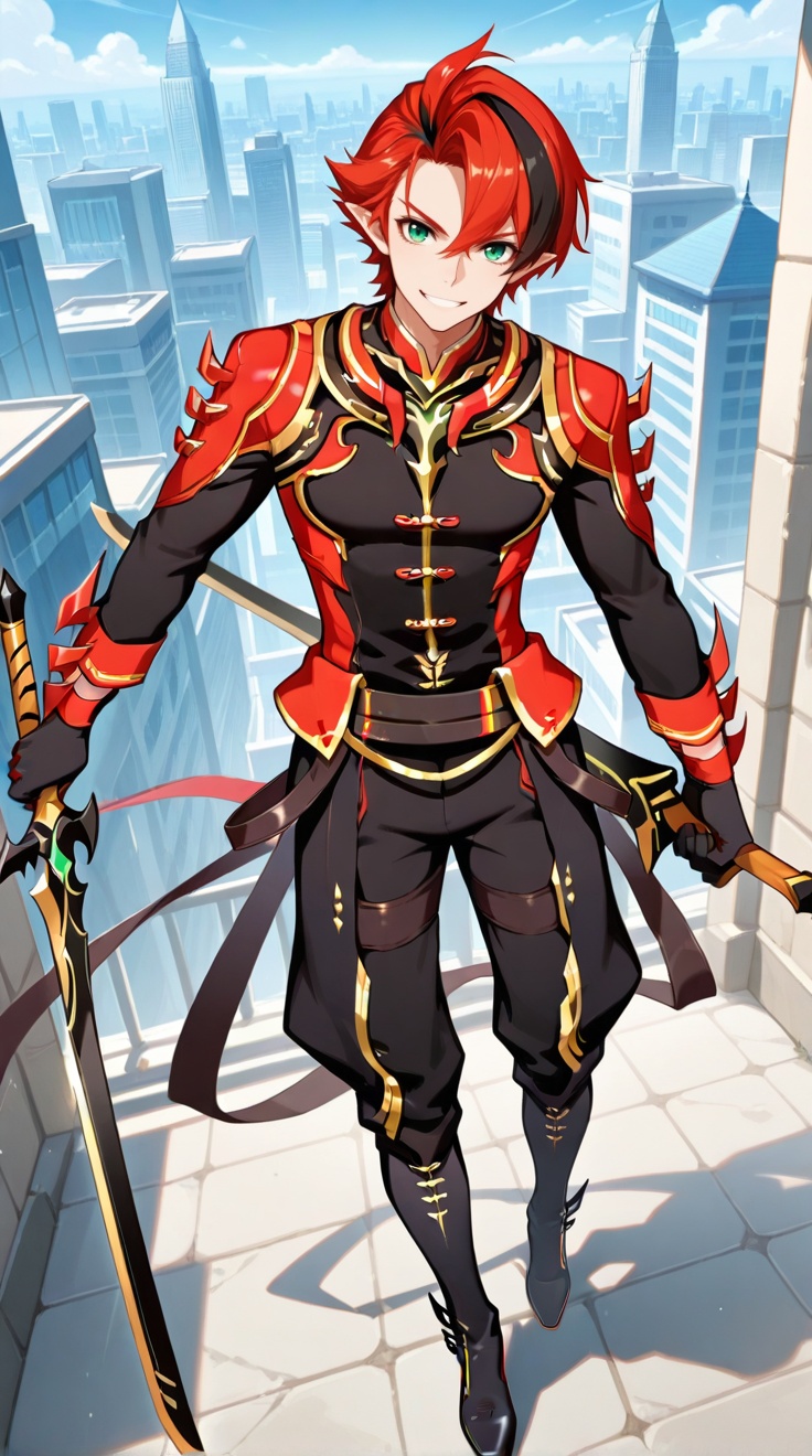 chun,  1boy,  solo on Tensor.Art