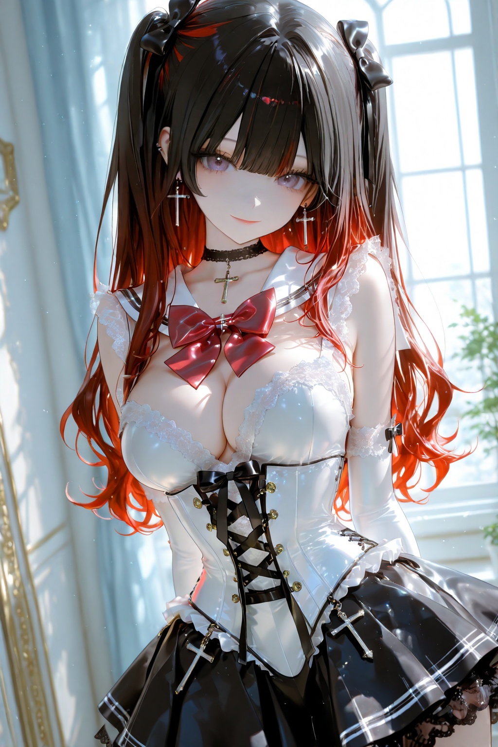 1girl,  solo,  long hair on Tensor.Art