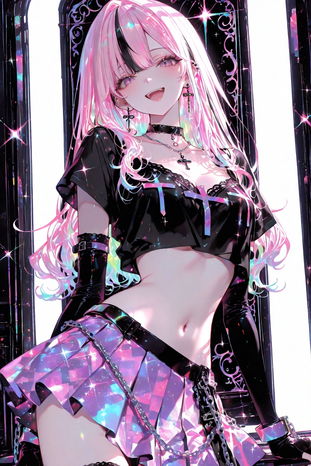 A girl,  solo,  long hair on Tensor.Art