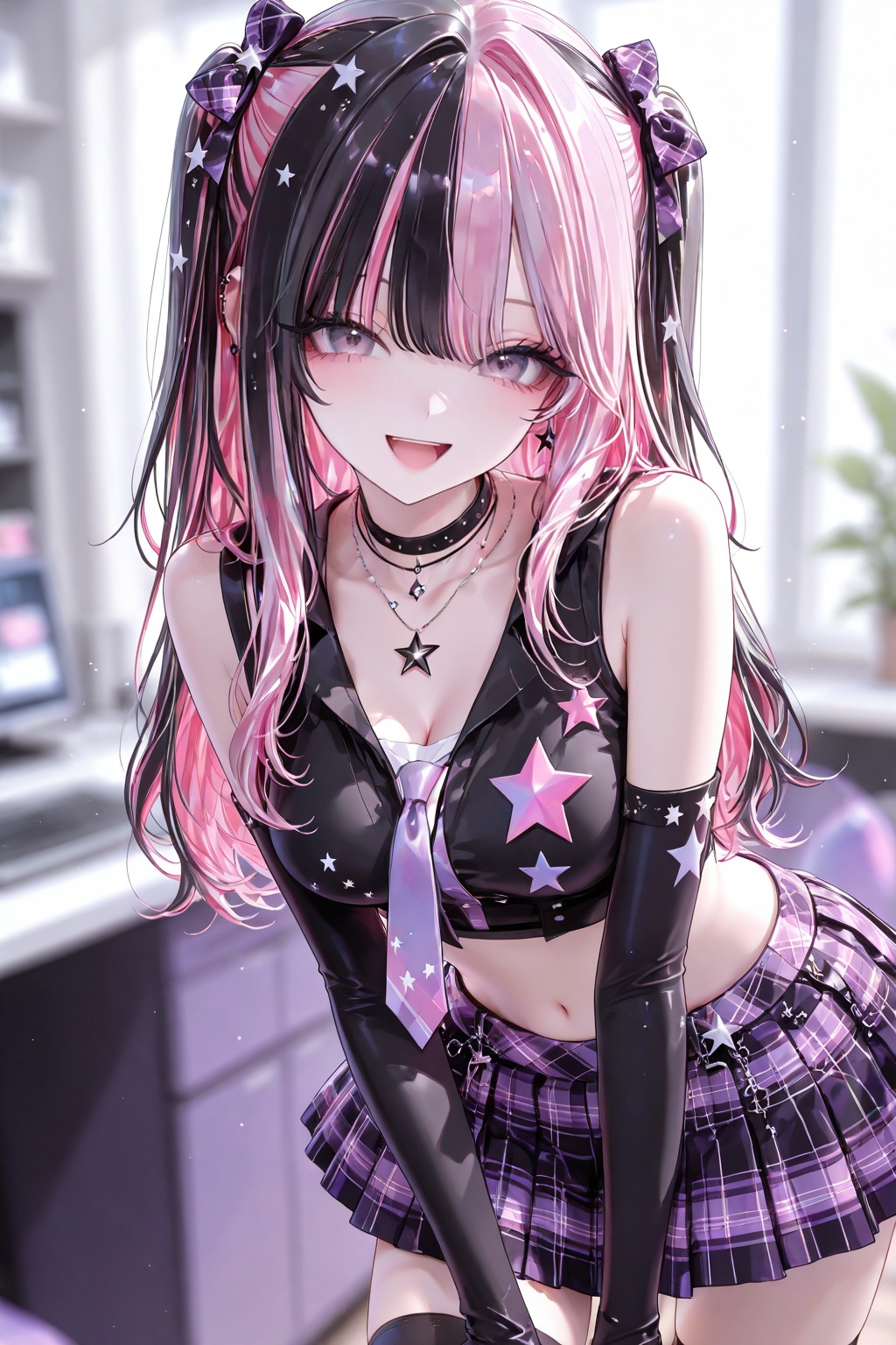 1girl,  solo,  Dark gray eyes on Tensor.Art