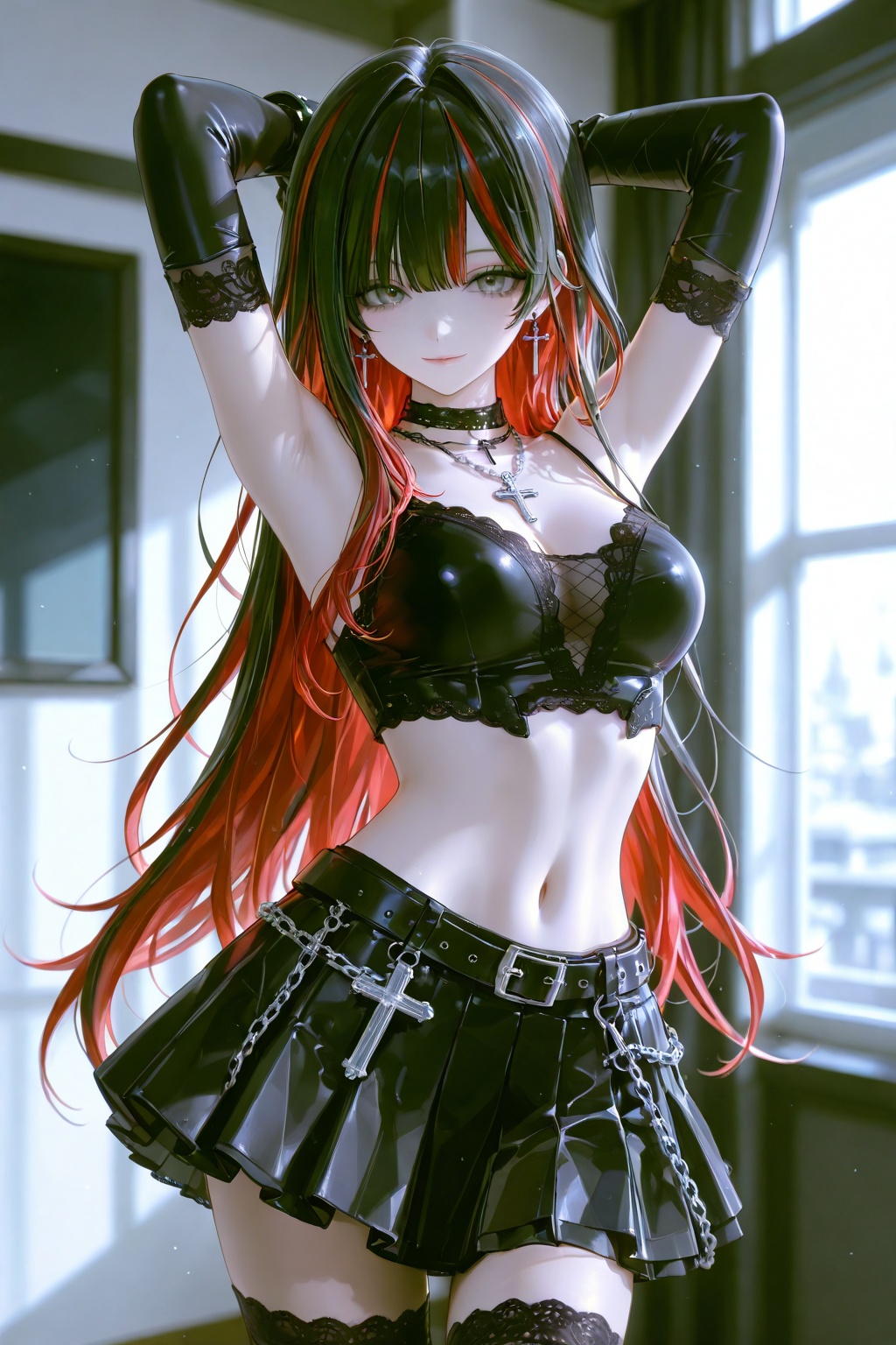 1girl,  solo,  long hair on Tensor.Art